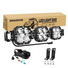 21 Inch LED Light Bar, 90W 9000LM Straight Curved 90W Combo 6000K White