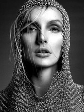 Handgefertigte Kapuze Kettenhemd Coif Kettenhemd Mittelalter Reenacment Gesch...