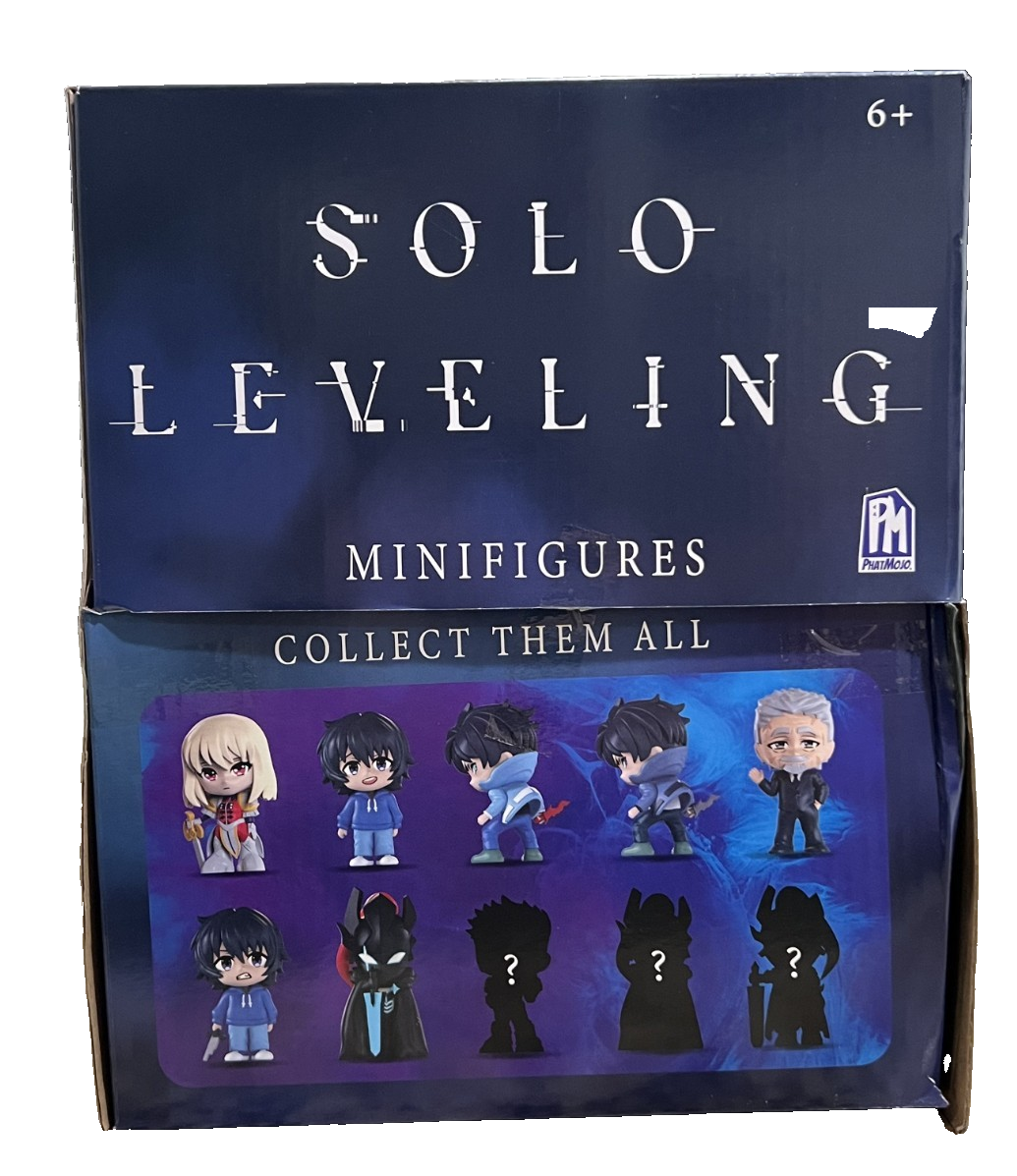 4x SOLO LEVELING BLIND BAG FIGURES SUNG JIN-WOO IGRIS SEALED IN