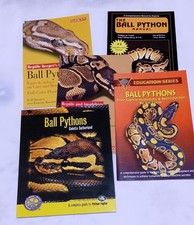 Ball Python snakes - owners manuals, keeping, caring and breeding - 5 books