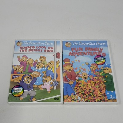 Berenstain Bears DVD's NEW Lot of 2 Family  Cartoon  Quick Start Mandela Effect