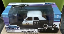 2020 Greenlight 1:24 Blues Brothers Bluesmobile Dodge Monaco Blue Chase Car
