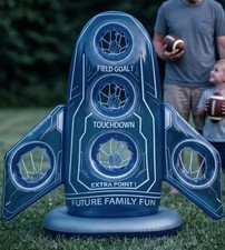 Inflatable Football Target Net Toss Game for Kids and Adults