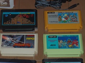 New Famicom Console with 7 Games AV Modded Tested Nintendo