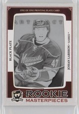 2013-14 Upper Deck Artifacts Rookies 1/1 Johan Larsson #A-171 1t6