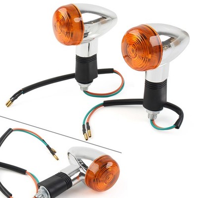 1 Paar Motorrad-Blinker Für Kawasaki Vulcan VN800 900 1500 1600 1700 2000 Custom