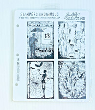 Stampers Anonymous Stamp Set Eclectic Collages CMS045 By Tim Holtz New