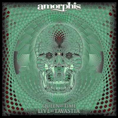 Amorphis Queen Of Time Live At Tavastia 2021 in green blackdust with sig (Vinyl)