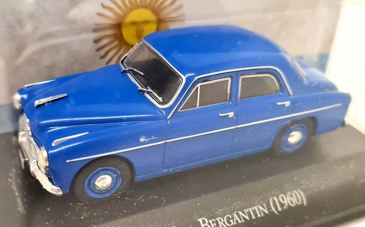 Altaya 1/43 - IKA Bergantin 1960 Blue Blister Packed Diecast Model Car