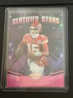 2025 Panini Certified Stars Patrick Mahomes II #CST-PMS Mirror Pink /199