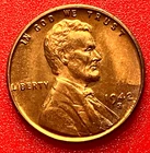 1942-S Lincoln Wheat Cent Penny GEM RED BU From an Original Bank Roll