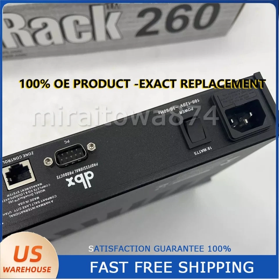 NEW Drive Rack 260 DBX DriveRack 2x6 Speaker Management Processor PROAUDIOSTAR - Image 2 of 4