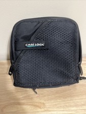 Case Logic Portable CD Player Carry Case w/ 24 Disc Storage Travel Organizer