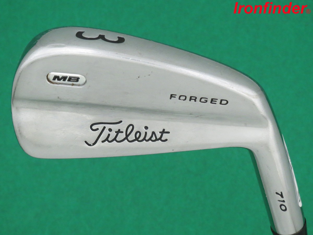 Titleist 710 MB Forged Single 3 Iron Steel Shaft Stiff Flex Mens
