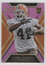 2014 Panini Select Rookies Fuchsia Prizm /199 Glenn Winston #162 d8g