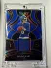 2025 Panini Select -Draft Selections Memorabilia Jaxson Dart #DSM-JDT Blue Prizm