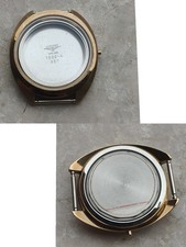 70s LONGINES 1500-4 CAL. 706 VINTAGE GOLD PLATED WATCH CASE CASSA UHREN 35mm