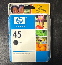 HP Genuine/Original 45 Black Inkjet Print Cartridge Black Ink For HP HP 45
