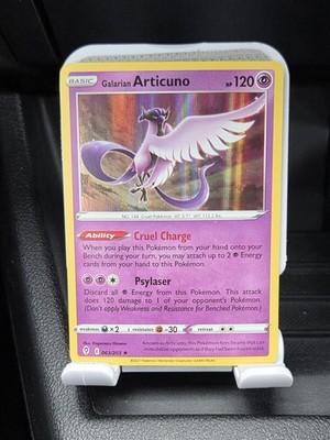Galarian Articuno 063/203 Pokémon TCG Evolving Skies- Holo Rare- NM