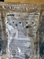 Infinity Enteral Pump Delivery Sets 1200mL w/ ENFit Con INF1200-E lot of 4 