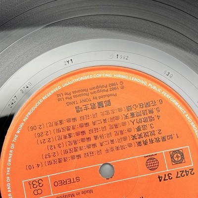 Teresa Teng 鄧麗君-初次嚐到寂寞 1982 港版寶麗金 首版 碟套有磨損 黑