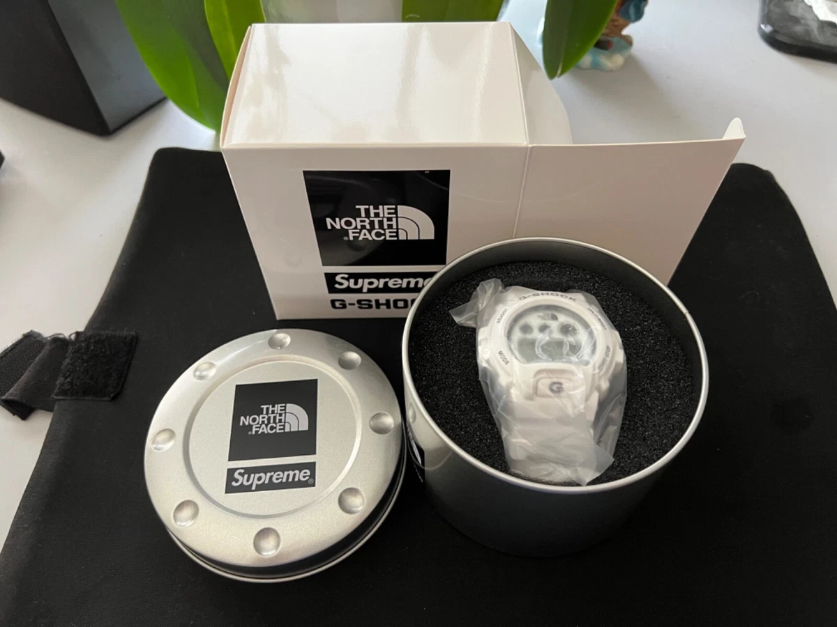 SUPREME x The North Face x G-Shock Watch - DW6900 - FW22 - WHITE - NEW