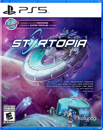 Spacebase Startopia PS5 Brand New sealed ships FAST W CASE & GAME & INSERT