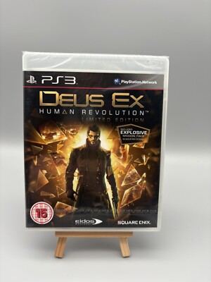 Deus Ex Human Revolution Limited Edition - Sony PlayStation 3 PS3  Sealed NEU
