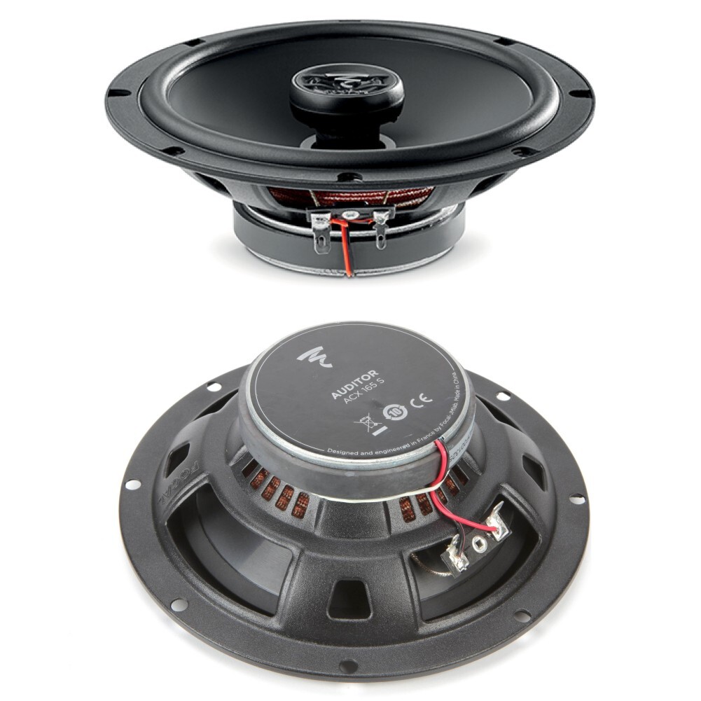 CASSE AUTO FOCAL RCX 165 AUDITOR ALTOPARLANTI COASSIALI 2 VIE 165MM