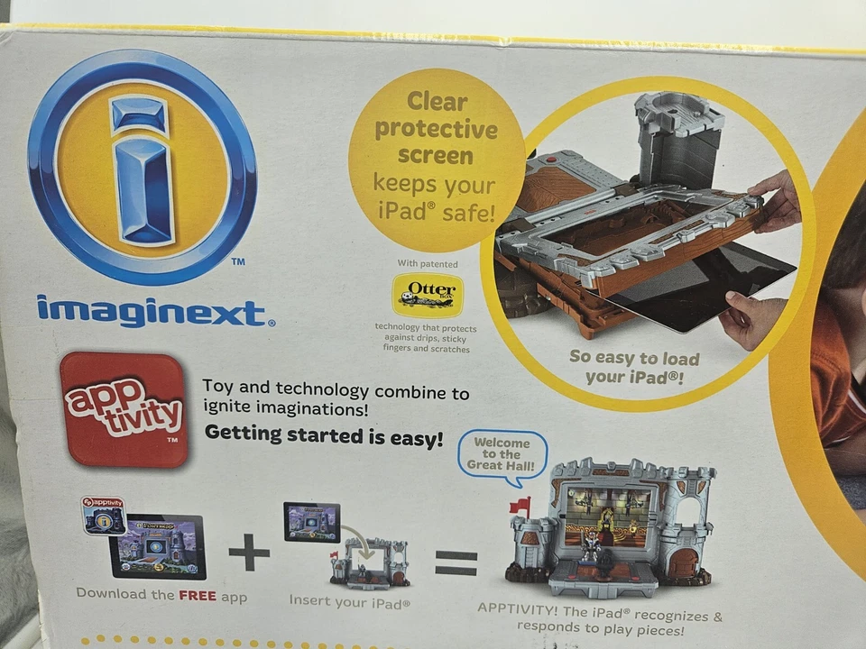 New Fisher-Price Imaginext Apptivity Fortress For Ipad 1st 2nd & 3rd Generation - Image 3 of 4