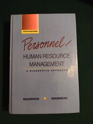 Personnel-Human Resources Management: A Diagnostic Approach 1988 5th Edition 