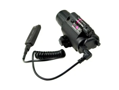 KEXUAN Tactical LED Flashlight and Red Laser Sight Combo