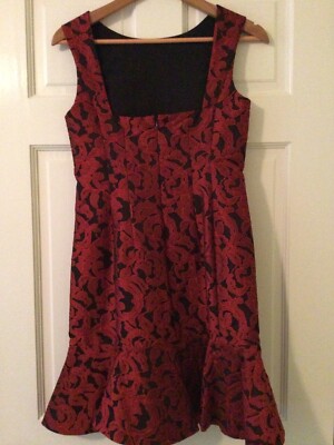 ann taylor christmas dresses Women's Red Holiday Dress size 0 beachwear_email