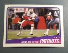 NEW ENGLAND PATRIOTS 1988 TOPPS FOOTBALL CARD # 175 B9760