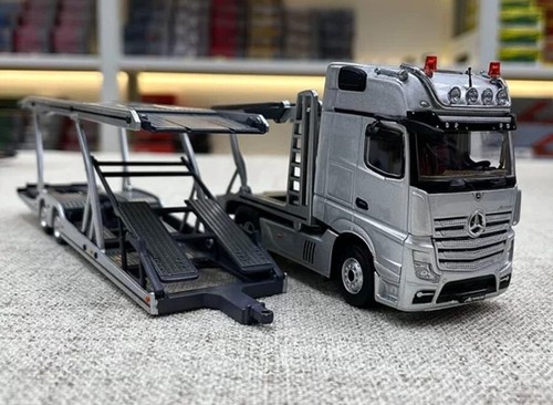 Unique Model UM x TINY 1:64 Mercedes-Benz Car Carrier Transporter Diecast Model - Picture 7 of 9