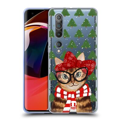 HEAD CASE DESIGNS MEOWY CHRISTMAS SOFT GEL CASE FOR XIAOMI PHONES