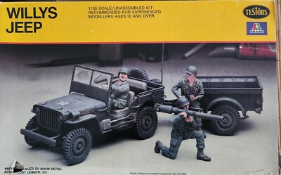 TESTORS ITALERI, 1/35 1:35, WILLYS JEEP