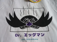 Film Tv memorabilia TEE Bundle Wearable m MEDIUM ZBOX WHITE DR EGGMAN SONIC