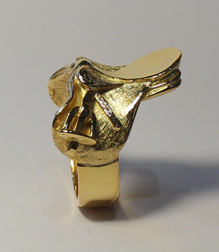 Brass saddle ring sale