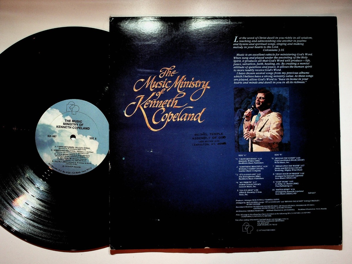 1979 The Music Ministry Of Kenneth Copeland Gospel Christian Vinyl