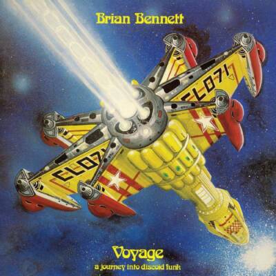RSD22 Brian Bennett Voyage (A Journey Into Discoid Funk ) ( Blau Mit Schwarz LP)