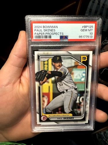2024 Bowman - Prospects #BP-125 Paul Skenes (RC) GEM MT PSA 10