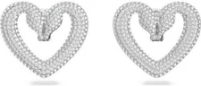Swarovski Una Women's White Crystal Rhodium-plated Earring 5626172