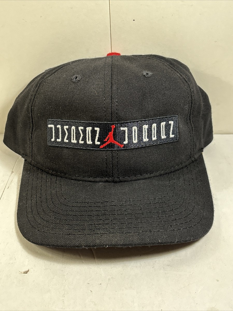 Vintage NIKE AIR JORDAN XI 11 OG SnapBack Hat Made USA 90s Vintage NIKE AIR JORDAN XI 11 OG SnapBack Hat Made USA 90s