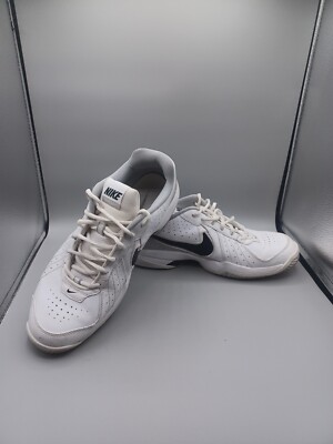 NIKE AIR COURT MO IV 429776-103 WHITE/BLCK-NTRL GRY-MTLLC SLVR Size 11 