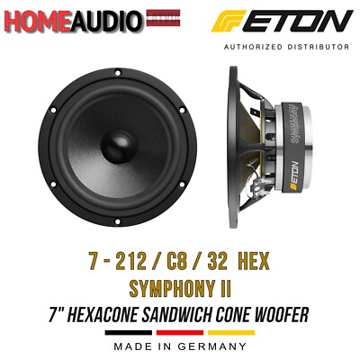 NEW! ETON 7-212/C8/32 HEX SYMPHONY II - 7