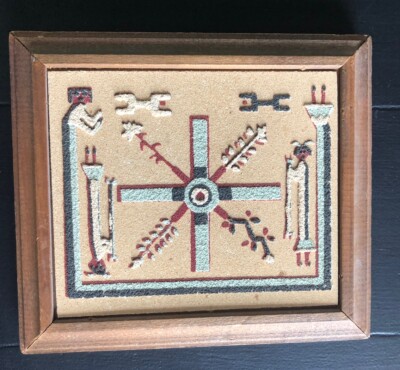 ART: ''The Creation Story'', Made from Natural Earth Materials from The SW Desert