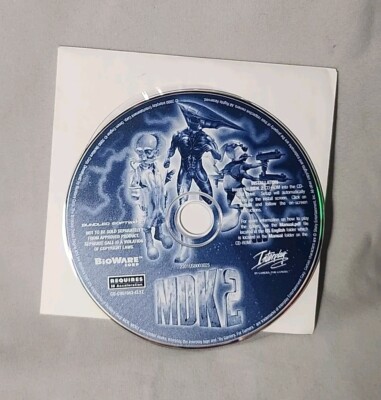 MDK 2 by Interplay PC Game CD 2000 Disc Only! No Case! Free Shipping!