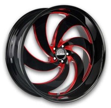 24 Strada Wheels Rim And Tires 295r30 24 Lexanis