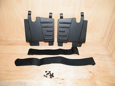 JAZZY PRIDE MOBILITY SCOOTER: " BATTERY SIDE PLATES AND STRAP " DIAGRAMS